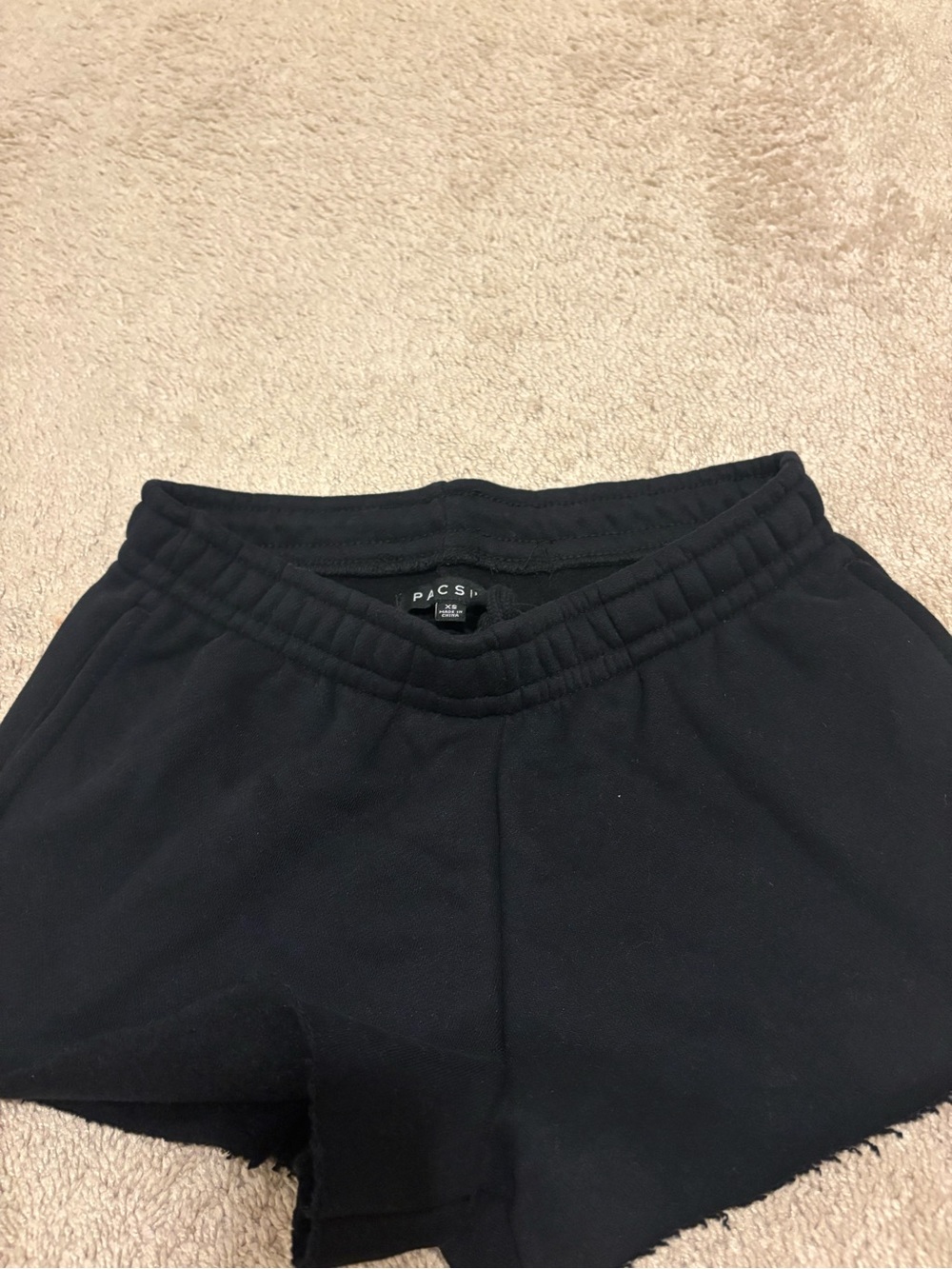 PacSun Black Athletic Lounge Shorts
